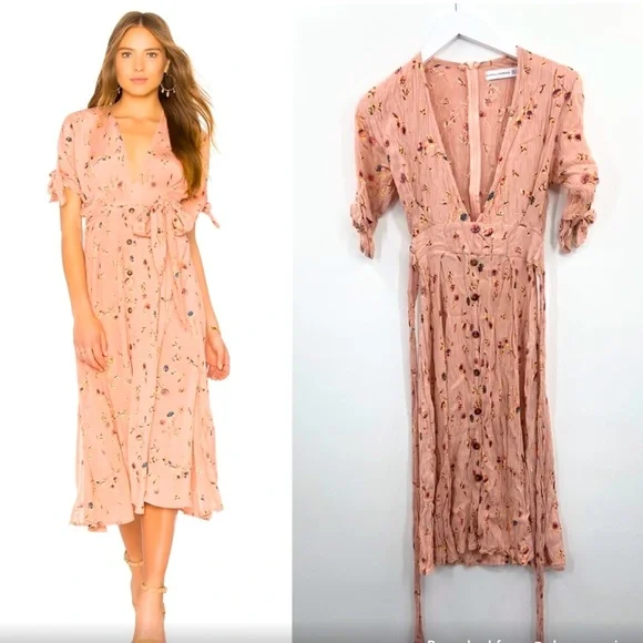 faithfull the brand nina midi dress Faithfull Nina Dress Clearance